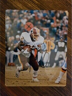 Ricky Ervins (3) Autographed Signed AUTO 8x10 Photo Washington Redskins